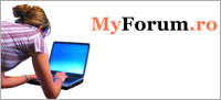 Pagina de start a forumului rival.MyForum.ro